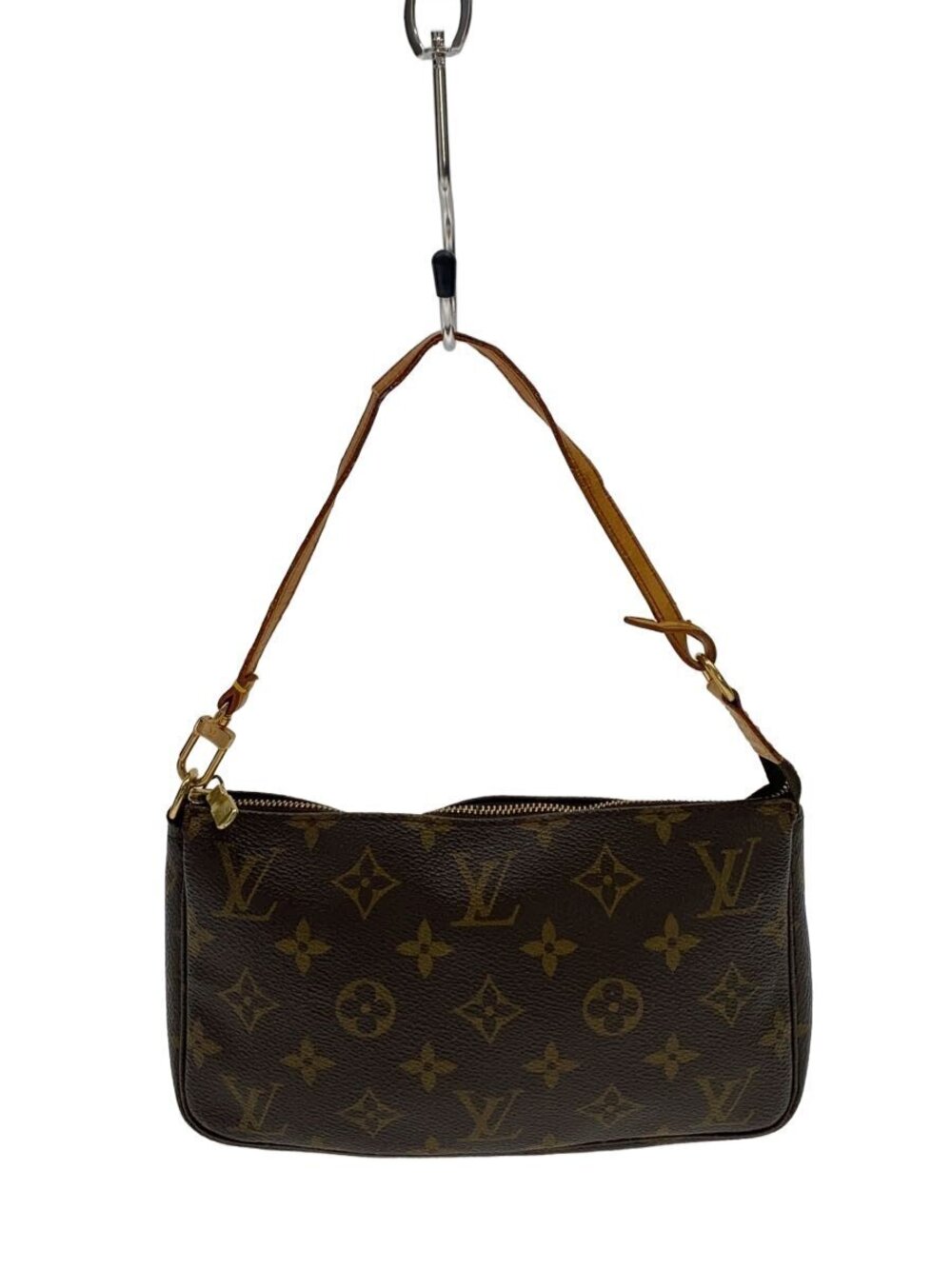 Louis Vuitton Pochette Accessoires Monogram Canvas Pouch Brown